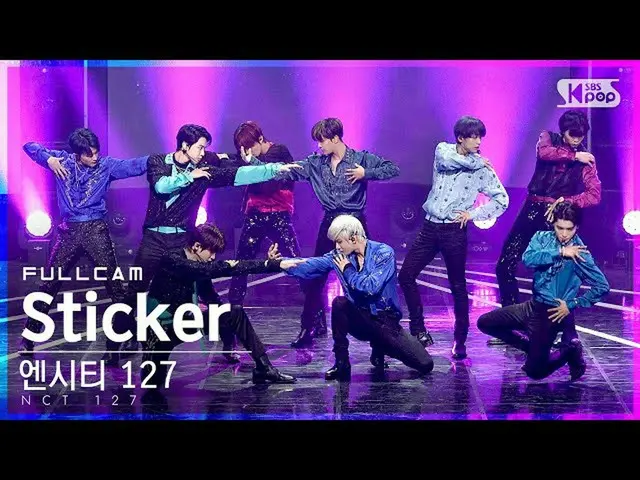 【官方sb1】【前排Fancam 4K】NCT 127 'Sticker' Full Cam│@SBS Inkigayo_2021.10.03.  