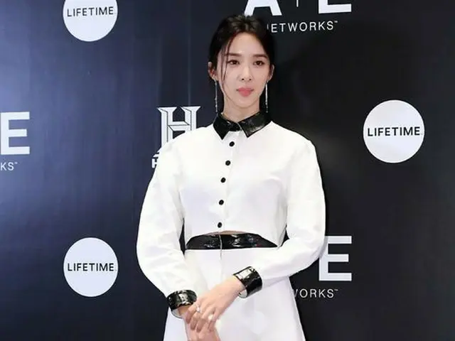 Actress Lee Chung Ah, appeared on A + E NETWORKS Korean Launch event. Seoul ·Four Seasons hotel.