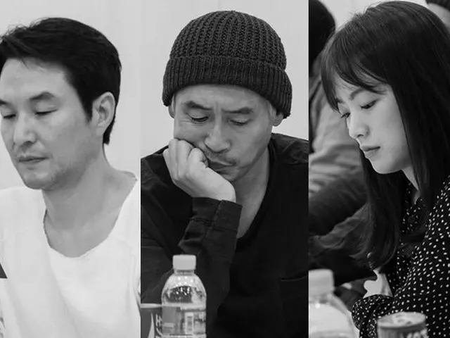 Actors Han Suk Kyu, Sol Kyung Gu, Chun Woo Hee, started to the filming of themovie ”Idol”.