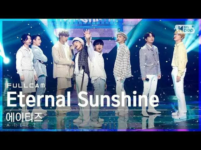 【官方sb1】【Home Row 1Fancam 4K】ATEEZ_《永恆的陽光》全攝│@SBS Inkigayo_2021.10.10.  