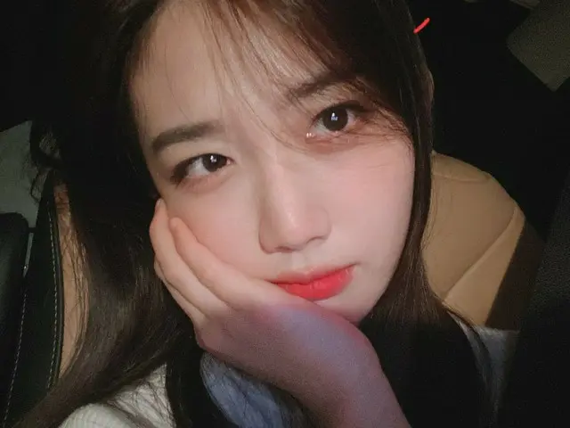 [T Official] Cherry Bullet, [#Used #YUJU] Good night 🛌😴 ♥ ️ #CherryBullet#CherryBullet ..