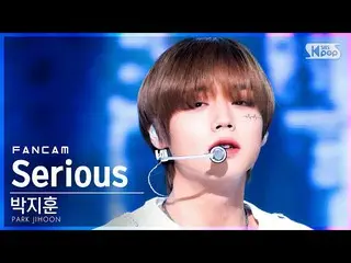 【官方sb1】【Fancam 1st row 4K】朴智勳_'Serious'（PARK JIHOON FanCam）│@SBS Inkigayo_2021.1