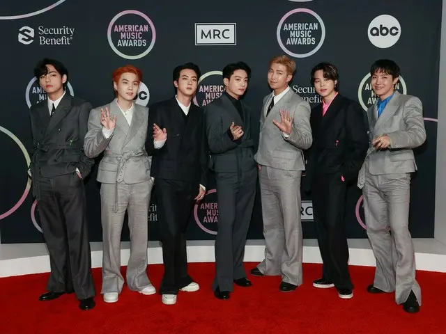 出現在“BTS”和“AMAs”紅毯上