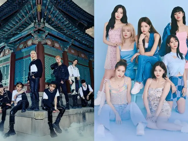 Stray Kids & OHMYGIRL teaser for a special stage at ”2021 KBS Song Festival”.”KBS Song Festival” wil