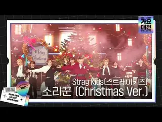 【Officialsbe】Stray Kids_（Stray Kids），KRISmas特別舞台'歌手（聖誕版）'ㅣ2021 SBS歌謠大俊（2021sbsga