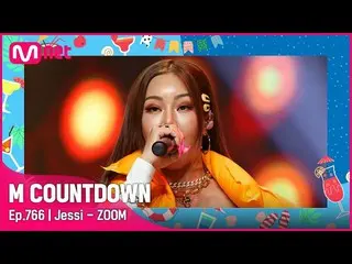 [官方mnk] [Jessi_ _ - ZOOM] 夏季特輯| #M COUNTDOWN_ EP.766 | Mnet 220818 방송  