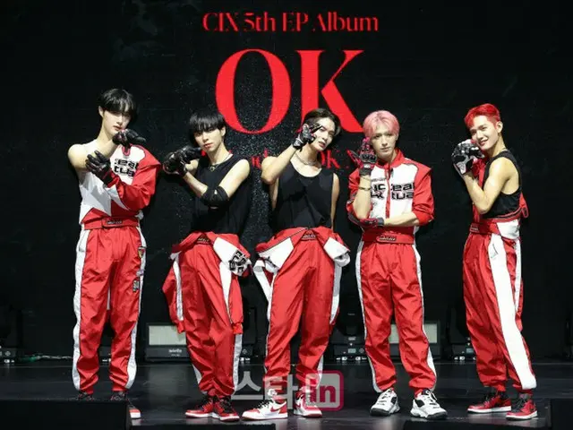 ”CIX” held a release commemorative showcase for the 5th mini album ”K Episode 1:OK Not”. . .