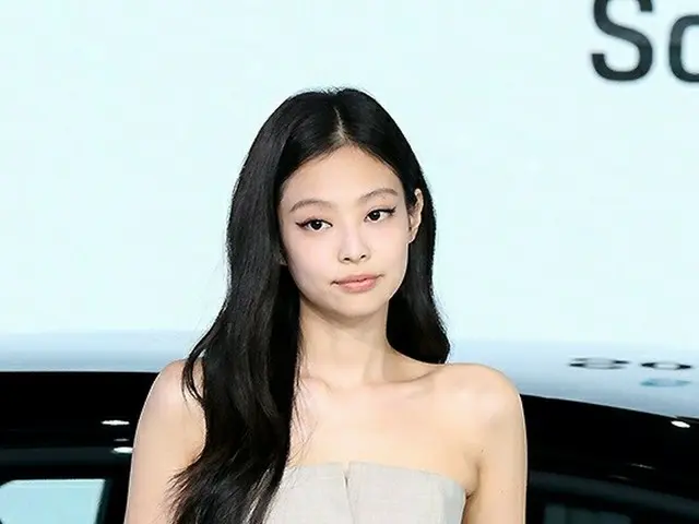 JENNIE(BLACKPINK) attended the public photo call of ”Taycan 4S Cross Turismo forJennie Ruby Jane”. 1