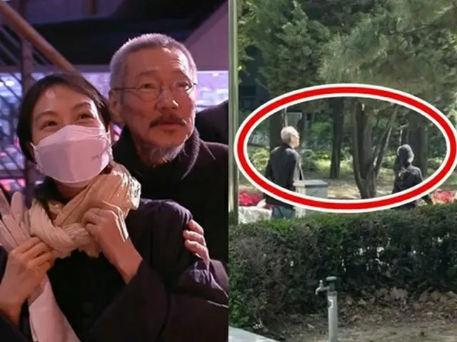 導演洪尚秀&演員金敏喜，他們一起從大學實驗室出來的目擊者故事流傳開來…… 也有傳言是金敏喜開的車