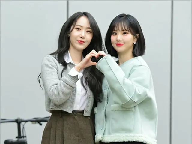 ”VIVIZ” SinB & Una, went to JTBC for variety show ”Knowing Bros” recording. . .