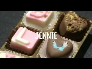 JENNIE，製作巧克力的視頻成了熱門話題