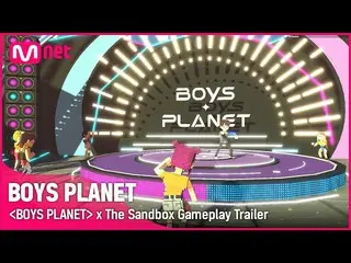 【公式mnk】[BOYS PLANET] 向男孩傳達我的心..不，水晶（f(x)_ _ ）_✨ | 〈少年星球〉X The Sandbox 遊戲預告片  