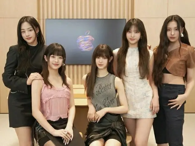 參與了與NewJeans 和Apple 的合作