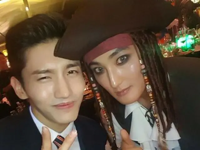 KANGTA, released the scene of the Halloween party of SM Enta.