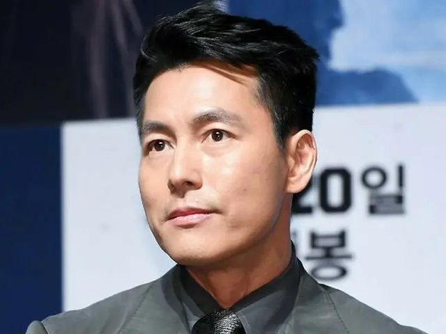 Actor Jung Woo Sung attended the press release for film ”Rain of Steel”.