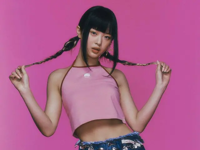 “NewJeans”HANNI，圖片發布@OiOi