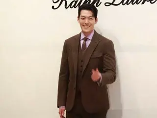 金宇彬 (Kim Woo Bin) 參加 Ralph Lauren 2024 年春季發表會拍照發表會。