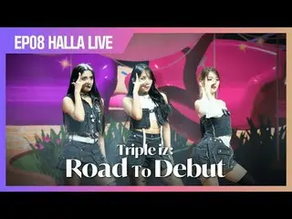 Secret_ _ Number 的Dita、X:IN 的Aria 和E.JI 齊聚Triple iz Global Fan LIVE，表演Halla lIVE