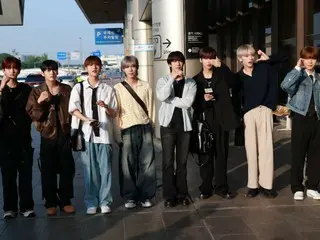 n.SSign將於9日上午在金浦國際機場出發前往日本參加「KCON JAPAN 2024」演出。