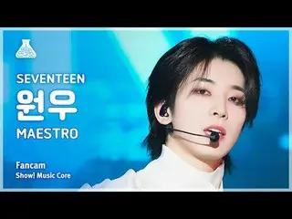 [娛樂研究所] SEVENTEEN_ _ WONWOO (SEVENTEEN_ Wonwoo) – MAESTRO |展示！音樂核心| MBC240511 廣播