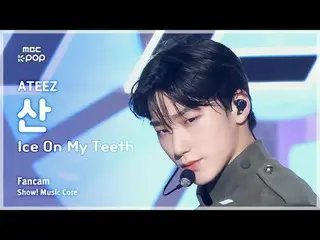 [#MusicFanCam] ATEEZ_ _ SAN (ATEEZ_ SAN) – 牙齒上的冰FanCam |展示！音樂核心| MBC241116 廣播#AT