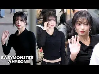 241128 BABYMONSTER_ _ AHYEON 機場出發粉絲攝影by 스피넬
 * 請勿編輯，請勿重新上傳    