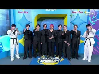在電視上直播： M倒數｜第872集回歸專訪- GOT7_ ('COMEBACK 專訪' GOT7_ _ )世界第一的K-POP 排行榜顯示M COUNTDOWN