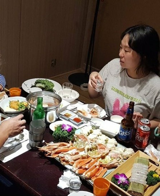 喜劇演員Jung Juri在SNS上發布了她丈夫留下的食物=評論家一個接一個地刪除帖子