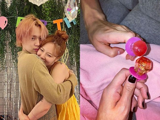 HyunA＆DAWN推出甜蜜情侶戒指，誓言“ lovestagram”
