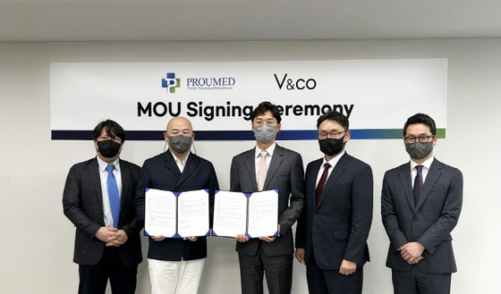 V & Ko Co., Ltd. 與日本生物公司 PROUMED 簽署諒解備忘錄