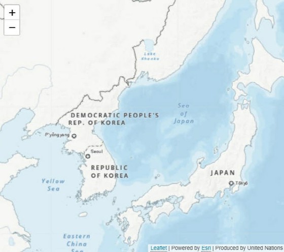 對“日本海”的獨家符號感到憤怒......韓國教授向聯合國發送抗議電子郵件