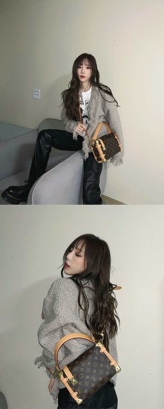 泰妍(少女時代)變身長發...秋日女神的成熟美