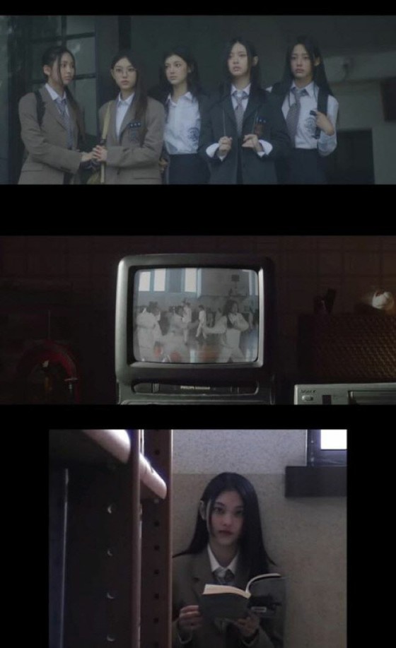 新人組合“New Jeans”今日發布新歌《Ditto》直奔No.1。