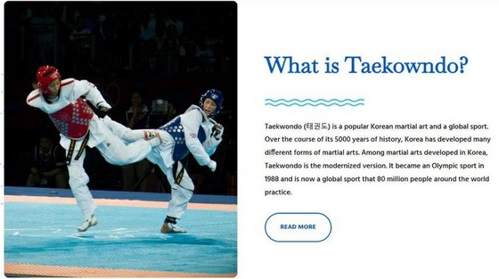 韓國市民團體 VANK 因介紹跆拳道的“起源”而備受爭議