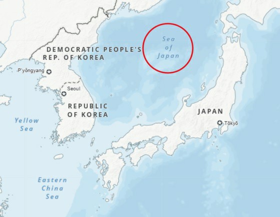 聯合國管理站點地圖上的“日本海”…韓國教授“東海也寫”