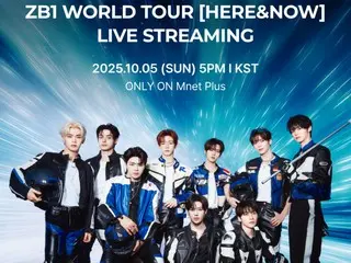 ZERO BASE ONE 世界巡迴演唱會「HERE & NOW」首爾站最終場將在 Mnet Plus 進行現場直播