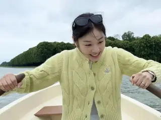 花式滑冰女王金妍兒有著如此俏皮的一面…高宇林再次愛上了她