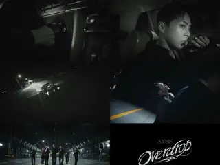 XIUMIN（EXO）發布新歌《Overdrop》音樂錄影帶預告片...強大的表演