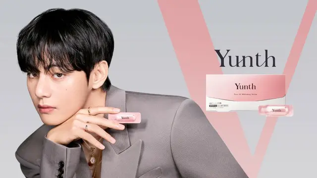 「BTS」V、スキンケアブランド「Yunth」のアンバサダーに就任！アンバサダー就任を記念した新ビジュアルを公開