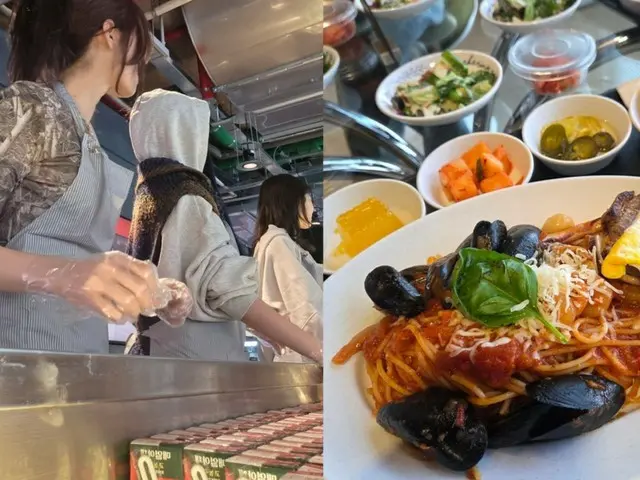 HYBE 為慶祝“LE SSERAFIM”和“SPAGHETTI”的巨大成功而舉辦的內部食堂外賣活動成為熱門話題……“無限感激”