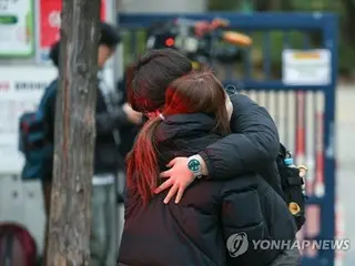 韓國的家長和老師鼓勵學生在大學入學考試中「盡力而為」。