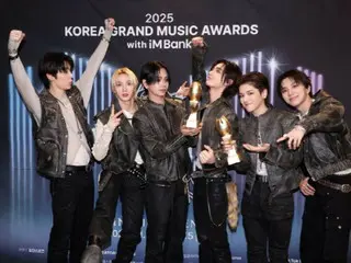 《BOYNEXTDOOR》榮獲年度最佳表演獎…“感謝你們讓我們閃耀光芒”=“2025 KGMA”