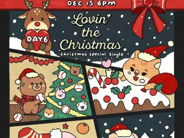 DAY6 以首支聖誕歌曲慶祝出道十週年