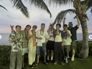 BTS成員V、崔宇植、樸敘俊和朴炯植離開韓國……卻在一個意想不到的地方被發現。