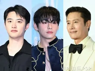 金宇彬和申敏兒的婚禮，D.O.、V、李秉憲等人紛紛送上祝福…在Car和花園舉行慶祝活動