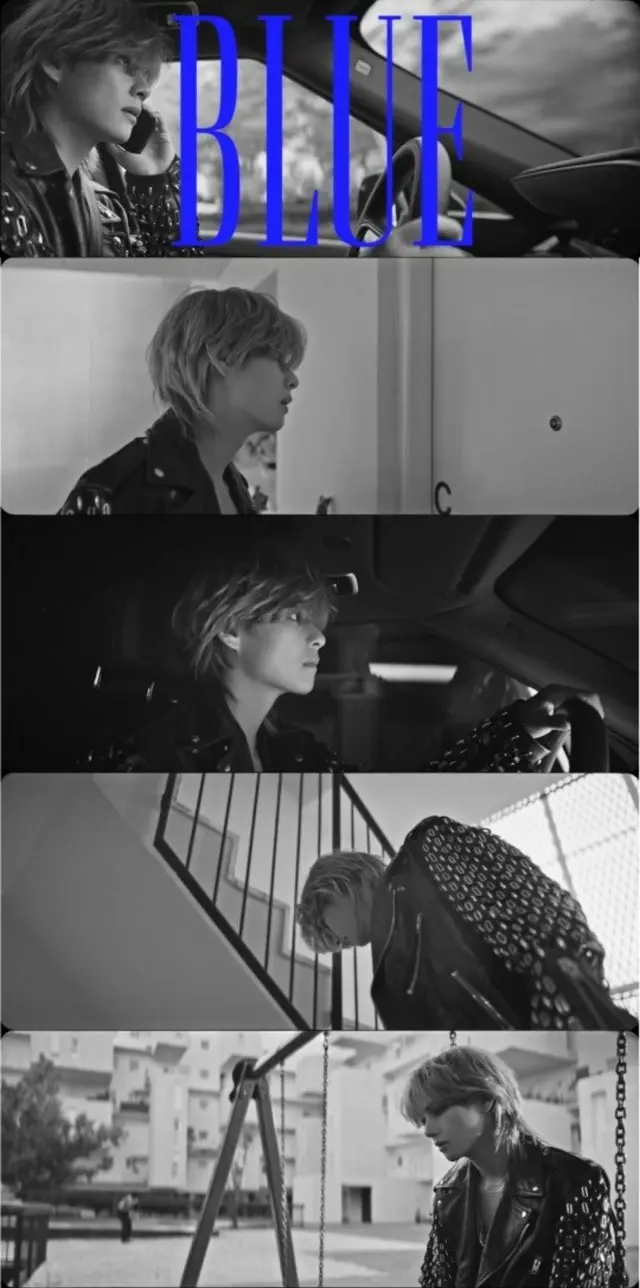 「BTS」V、「Blue」MV公開…モノクロ画面で感受性を刺激