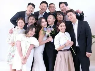 喜劇演員李相浩與《PRODUCE 101》前成員金子英今日（24日）舉行婚禮