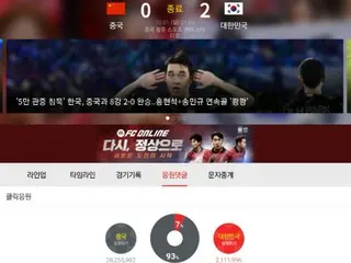 Kakao駁斥為中韓足球比賽加油時涉嫌作弊的嫌疑...“外部宏是原因，要求警方調查”=韓國