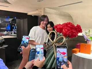 演員高素英與丈夫張東健分享甜蜜照片...感謝在華麗的生日派對上度過的“寶貴時間”