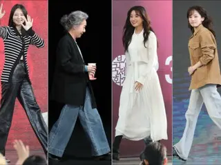 參加釜山電影節的明星們以休閒裝而非禮服吸引眼球。
